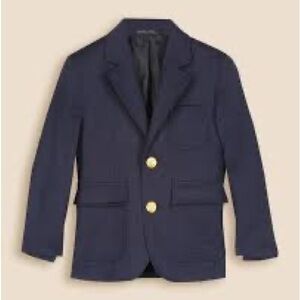 Brooks Brothers Boys Prep Two- Button Blazer Size 10 100% Wool
